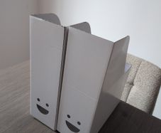 Two document storage folders
