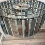 stunning modern crystal & glass chandelier Image 10