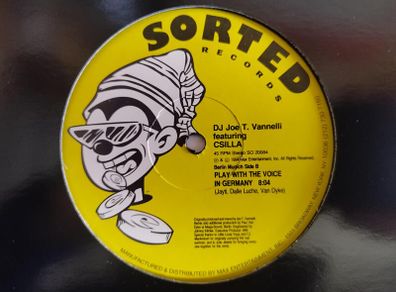 Csilla - Play With The Voice - Original First Us Pressing! Incl. Pvd In Germany Mix! Dublin Classic! Condition: Excellent!