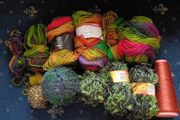 KNITTING YARNS ( autumn palette )