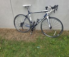 Trek carbon road bike.