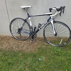 Trek carbon road bike.