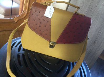 Handbag mustard