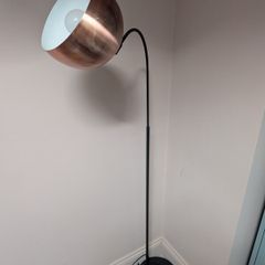 copper lamp standing floor lamp