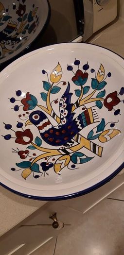 Handmade & Painted in Tunisia Bowl
