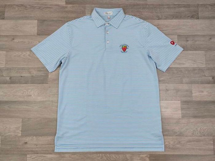 Peter Millar Summer Comfort Golf Polo Shirt Mens Large