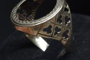 Vintage 9ct Gold Sovereign Ring Mount