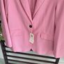 blazer Bnwt Bershka size large pink single breasted jacket Image 5
