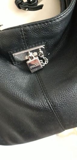 Episode High Quality Black Leather Bag