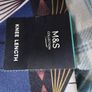 Marks and spencers knee length blue and white skirt Image 2