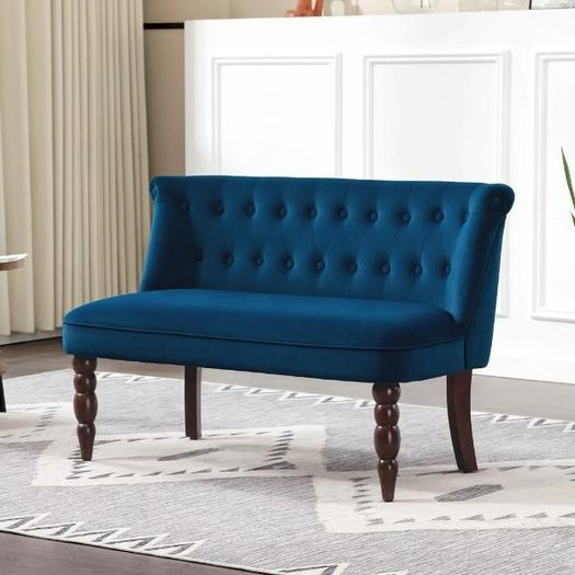 Velvet 2-Seater Sofa