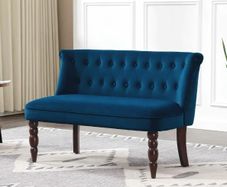 Velvet 2-Seater Sofa