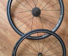 Road bike  wheels, good condition