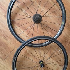 Road bike  wheels, good condition