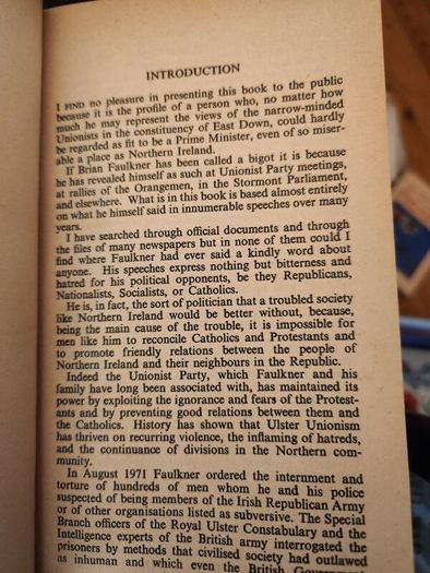 Brian Faulkner And The Ulster Unionism. By Andrew  Boyde. Paperback In Good Condition.