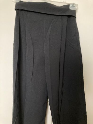 Asymmetrical wide leg trouresr size xs uk 4/6