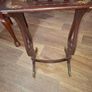 Antique Lacquered Side Table Decorated with Chinoiserie Style Birds and Flowers Chinese 1880s to 1920s Image 5