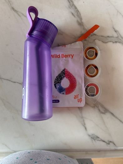 Purple air up with pods