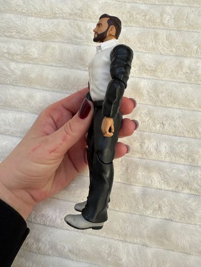 WWE Mattel Basic Series 77 Corey Graves Wrestling neck and legs are too loose Used Please see photos