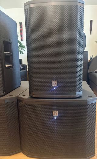 Electro-voice Etx-12p + Ev Etx-15sp + Covers