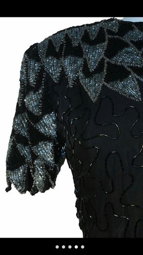 Beaded vintage dress