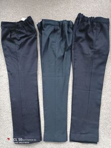3x boy's school trousers .age 8/9