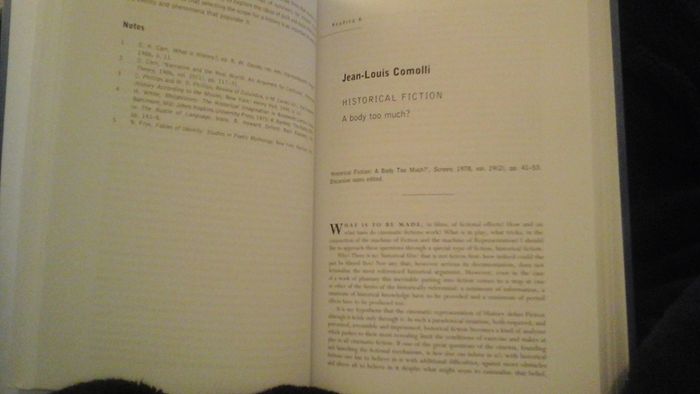 The history on film reader.hardback.