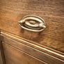 Vintage French Country Oak Nightstand Image 6