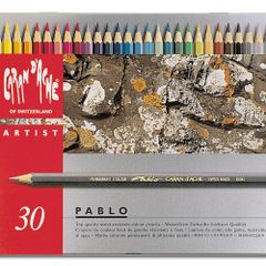 Caran dAche Pablo Colour Pencils (30 in a Metal Box)