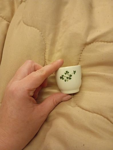 vintage carrrigaline egg cup
