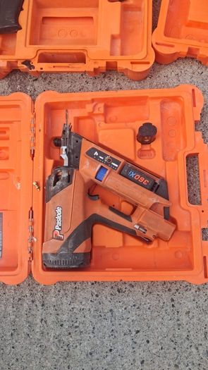 Paslode 360Xi first fix nail gun with battery and case