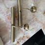 brass picture lights a pair (selling price for the two) Image 5