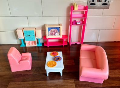 toys - sitting room set up suitable for a Barbie or small doll house
