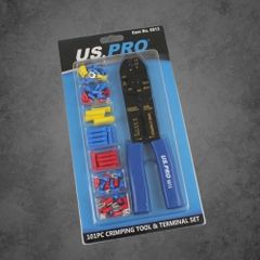 101pc Crimping Tool & Terminal Set