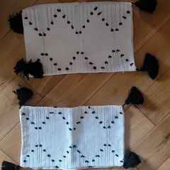 Free Heavy Duty Rectangular Cushion Covers x2