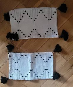 Free Heavy Duty Rectangular Cushion Covers x2