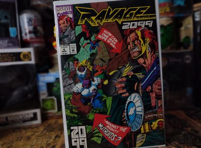Ravage 2099 ! Issue #4 ! by STAN LEE ! 1993 ! by Marvel !