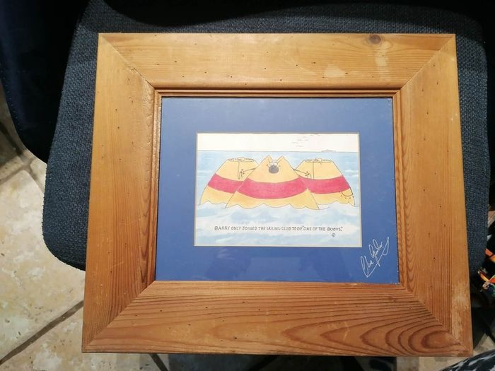 Nautical Humour Signed Clive Gardner Print