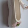 Ballet shoe ornament, Ornament, Ballet shoe,Ceramic ballet shoe Image 4