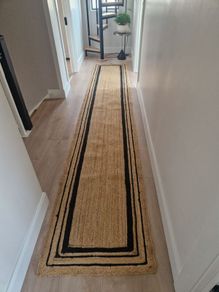 new natural jute runner rug