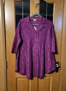 Michele Hope lace sparkly blouse/blazer, Size 14-16, BNWT