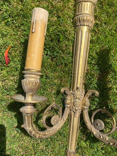 Wall lights Antique Guilt Pair