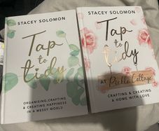 Tap To Tidy Books By Stacey Solomon