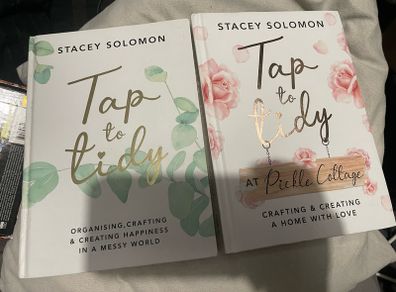 Tap To Tidy Books By Stacey Solomon