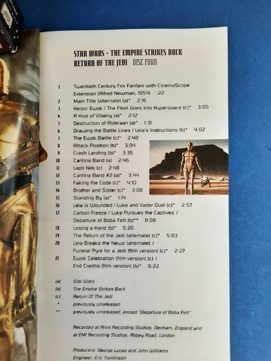 John Williams- Star Wars Trilogy - Original Sountrack Anthology