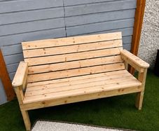 Handmade Garden Bench