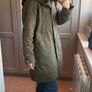 Woolrich khaki parka Image 2
