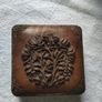 Oriental hardwood carved jewellery box Image 2
