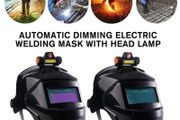 PC Welding Masks Automatic Variable Light Adjustment Large View Auto Darkening Welding Facemask for Arc Welding Grinding Cutting