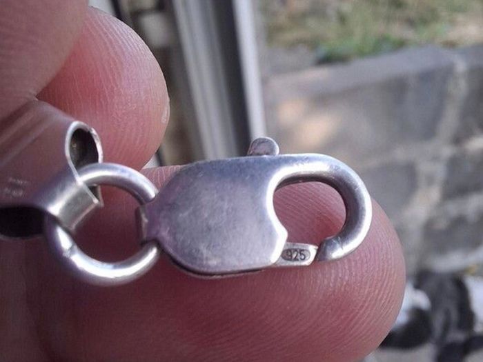 Mens Sterling Silver Cuban Chain Bracelet